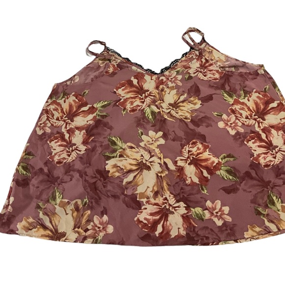 Torrid Chablis Lace Trim Cami Camisole W/ Black Lace V Neck Women’s 12 - Picture 12 of 14